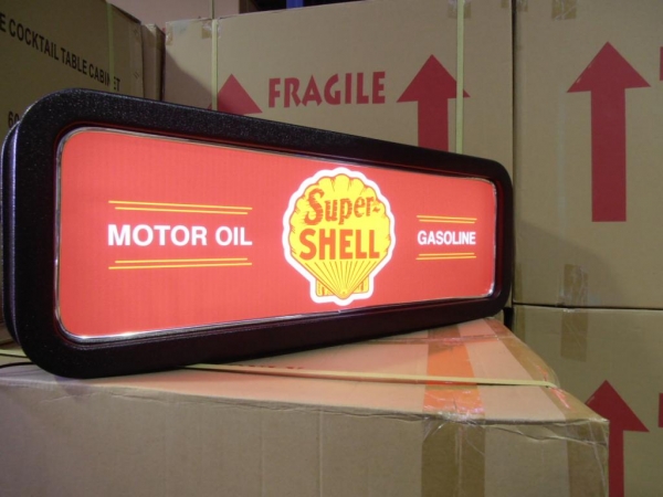 Shell Petrol Company Feature Light Box